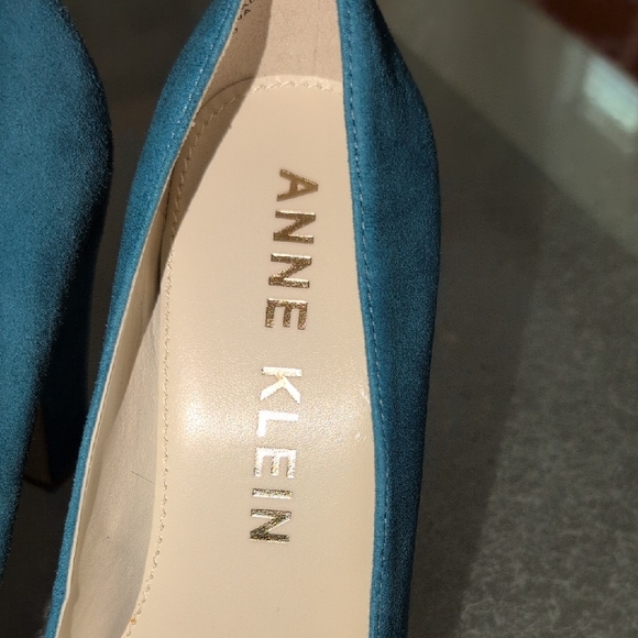 Anne Klein Teal Women's Heels New - Picture 4 of 14